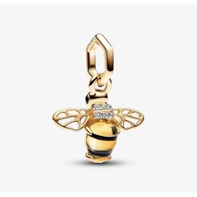 PANDORA Sparkling Bee Dangle Charm