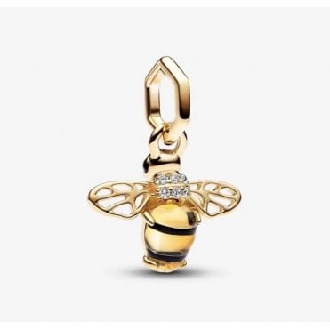 Sparkling Bee Dangle Charm