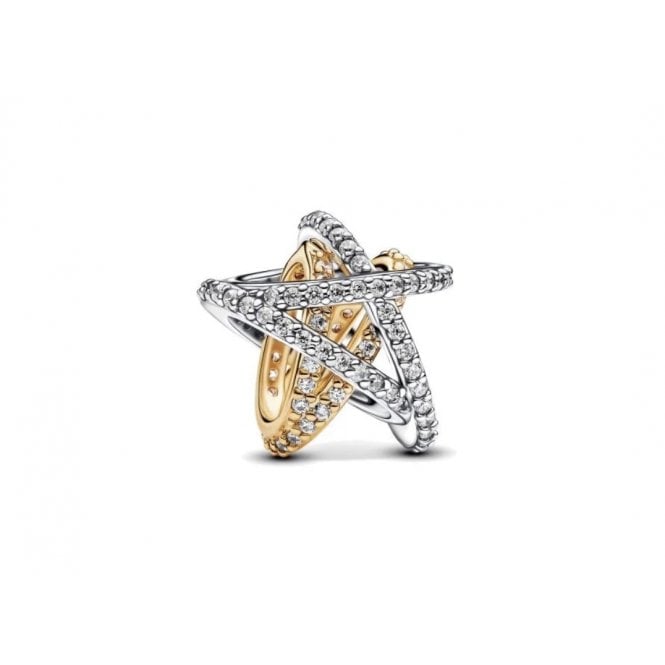 PANDORA Sparkling Crossover Star Charm