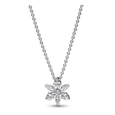 Pandora Sparkling Herbarium Cluster Pendant Necklace