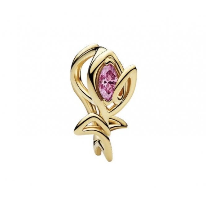 PANDORA Tulip Gold Plated Openwork Charm