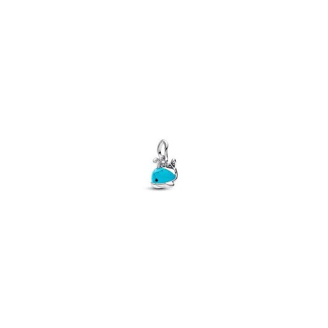 PANDORA Turqouise Whale Dangle Charm