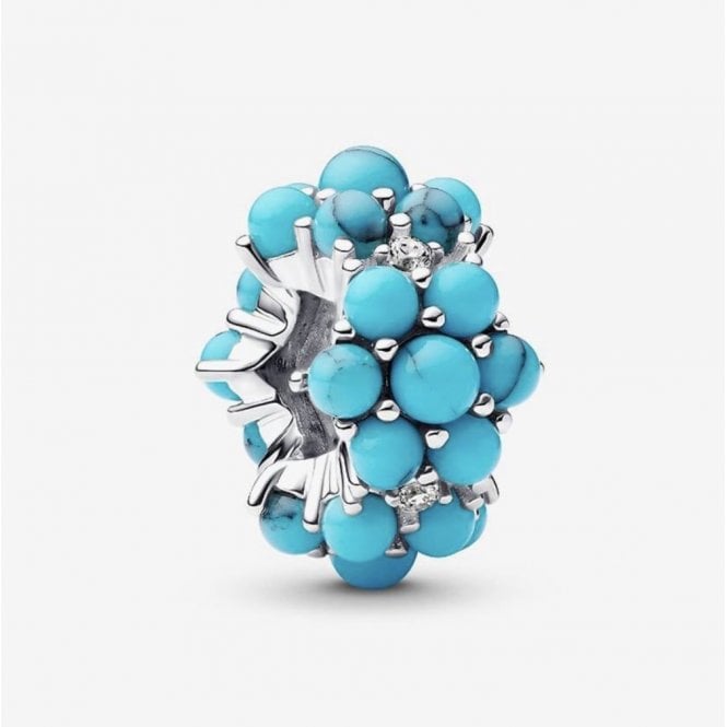 PANDORA Turquoise-coloured Ocean Charm