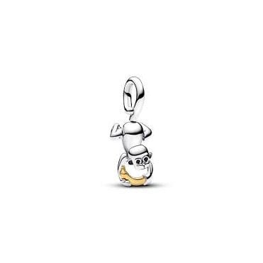 Two Tone Movable Monkey Dangle Charm