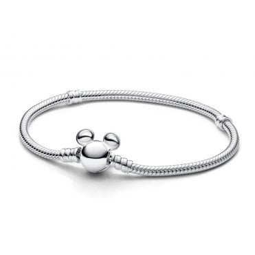 Pandora x Disney Mickey Mouse Clasp Snake Chain Bracelet