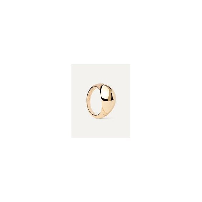 PDPAOLA Bamboo Gold Plated Ring