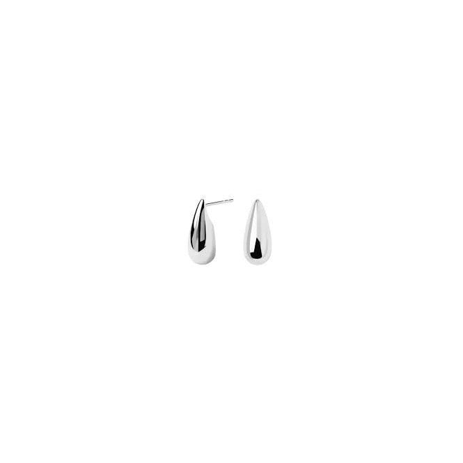 PDPAOLA Silver Large Sugar Earrings