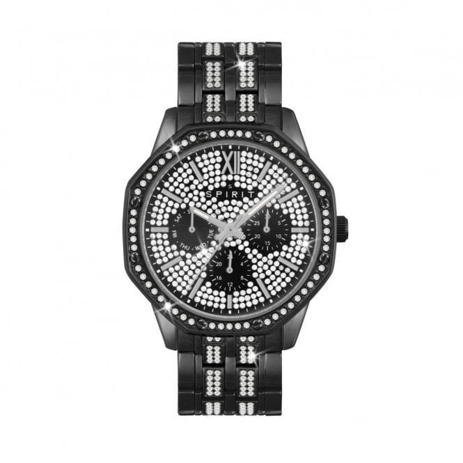 SPIRIT Black Stone Set Bracelet Watch