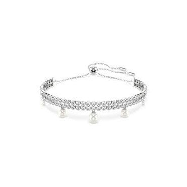 Ariana Grande x Crystal Pearl Round Cut Bracelet