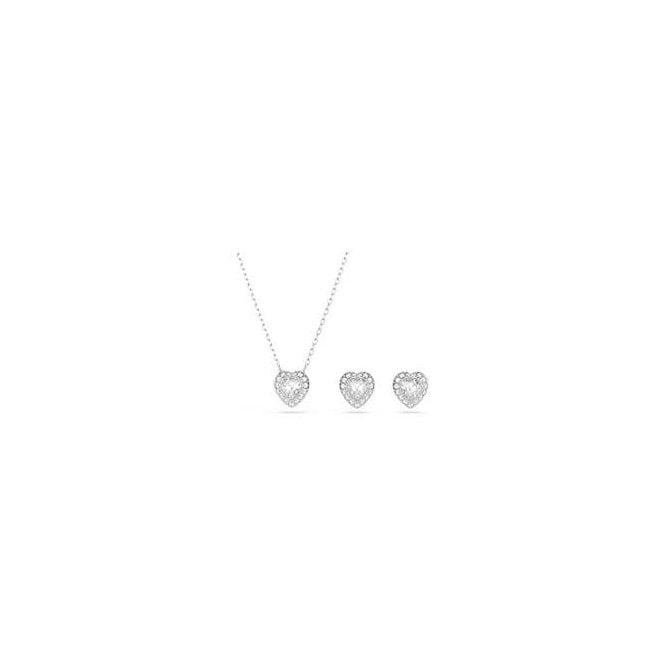 SWAROVSKI Ariana Grande x Mixed Cut Heart Set