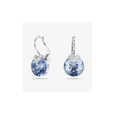 Bella Blue V Drop Earrings