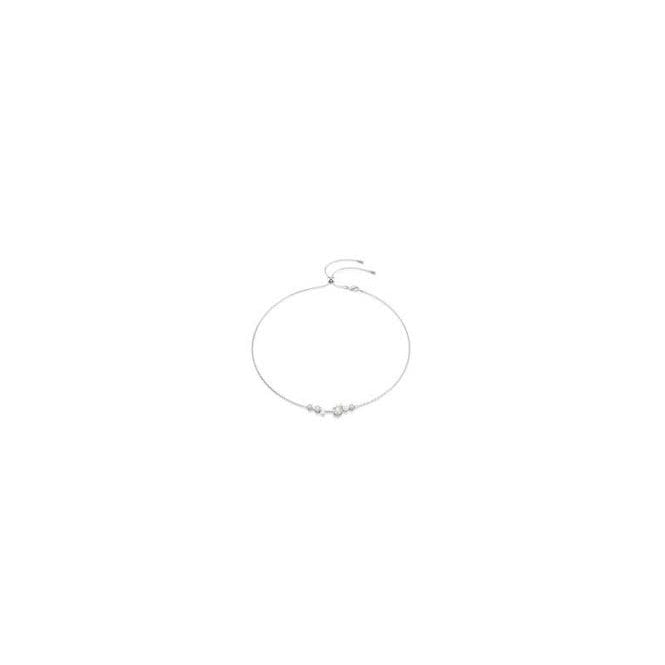 SWAROVSKI Constella Crystal Pearl Round Cut Necklace