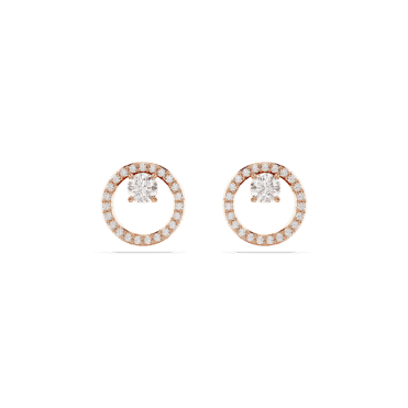 Constella Rose Gold Stud Earrings