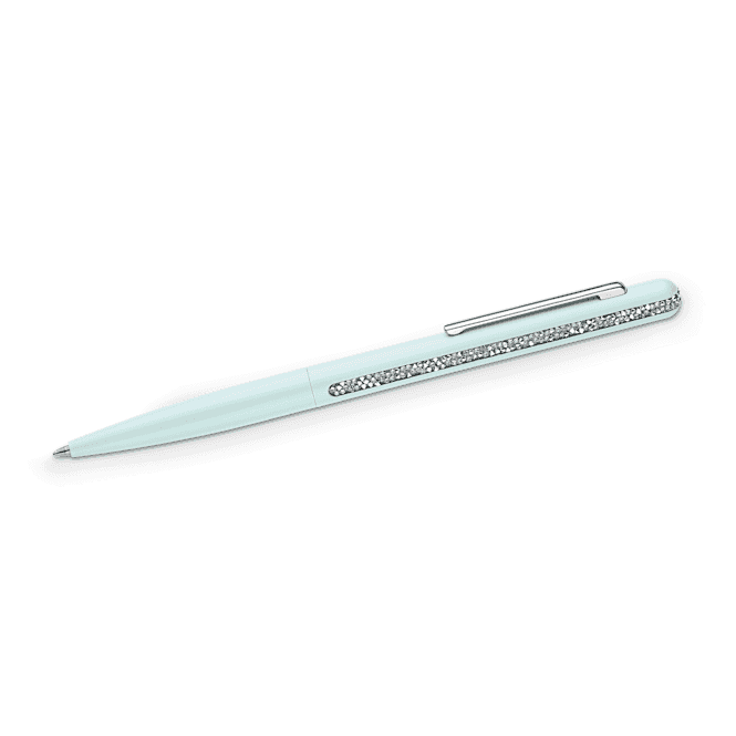SWAROVSKI Crystal Shimmer ballpoint pen, Green, Green lacquered, chrome plated