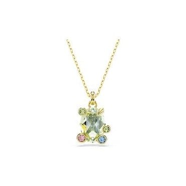 Gema Gold Multicoloured Mixed Cut Pendant