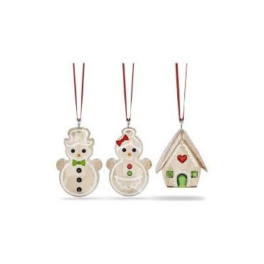 Holiday Cheers Gingerbread Ornament Set