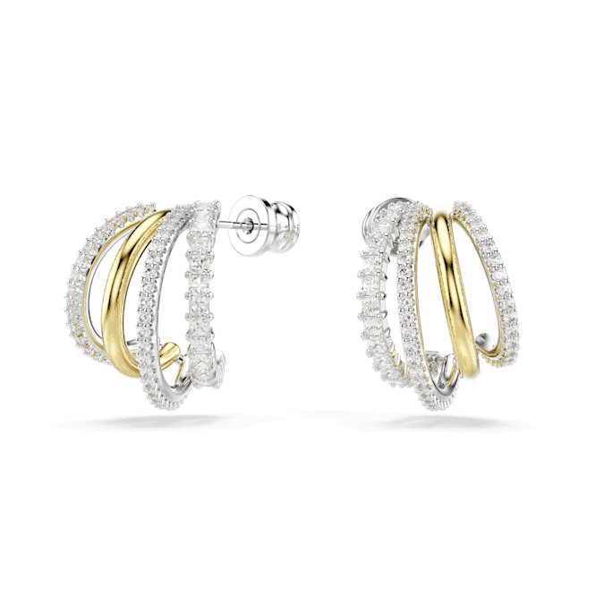 SWAROVSKI Hyperbola Hoop Earrings
