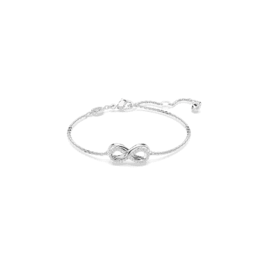 Hyperbola White Infinity Bracelet