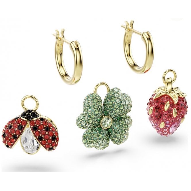 SWAROVSKI Idyllia Drop Earrings Set of 3