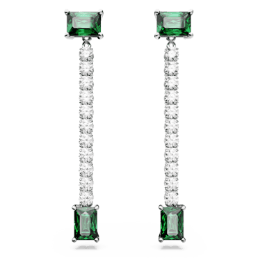 Matrix Green Drop Earrings