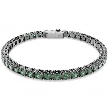 Matrix Green Tennis Bracelet