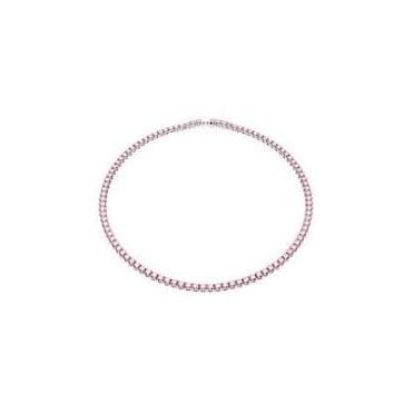 Matrix Pink Tennis Necklace