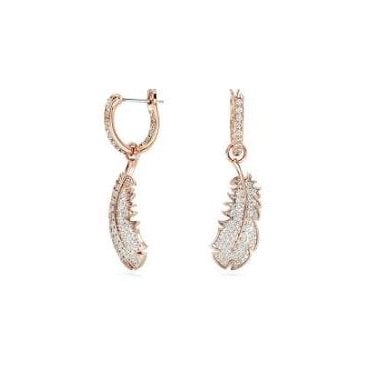Nice Feather Drop Earrings