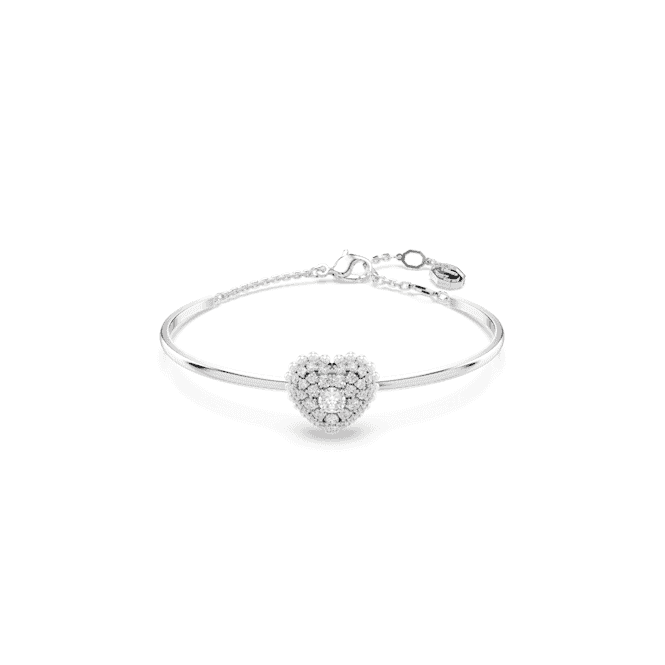 SWAROVSKI White Hyperbola Heart Bracelet
