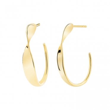 Gold Plated Creole Hoops