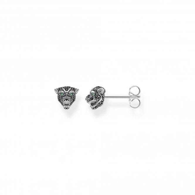 THOMAS SABO Black Cat Earstuds