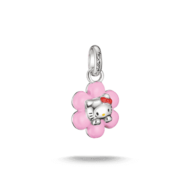 Connect Hello Kitty Pink Flower Charm