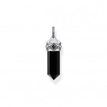 Crystal Pendant Made from Black Onyx