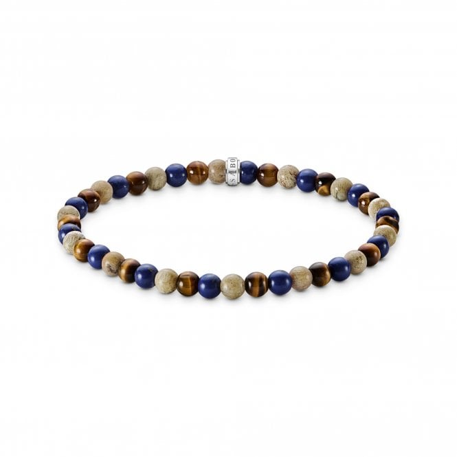 THOMAS SABO Earth and Blue Beaded Bracelet