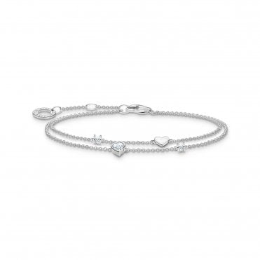 Fine Hearts Bracelet