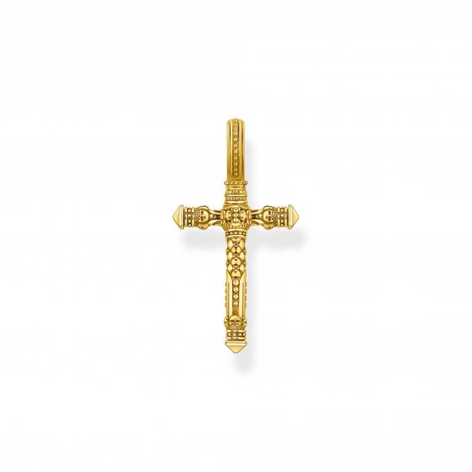 THOMAS SABO Gold Plated Cross Pendant