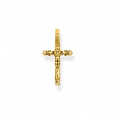 Gold Plated Cross Pendant