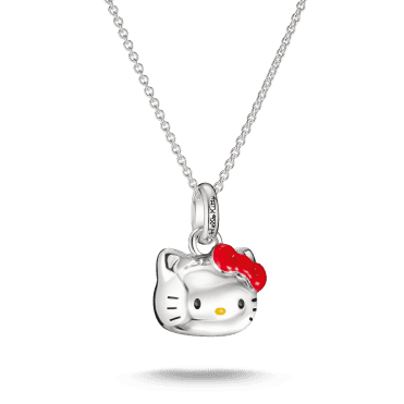 Hello Kitty Red Bow Necklace
