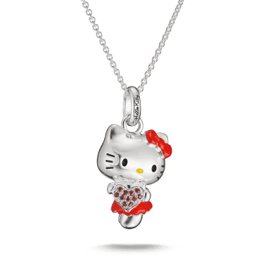 Hello Kitty Red Heart Necklace