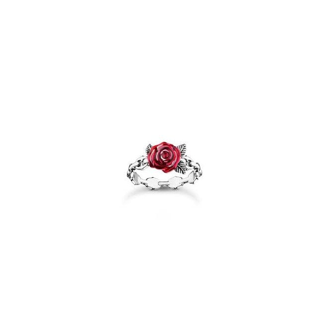 THOMAS SABO Red Rose Ring