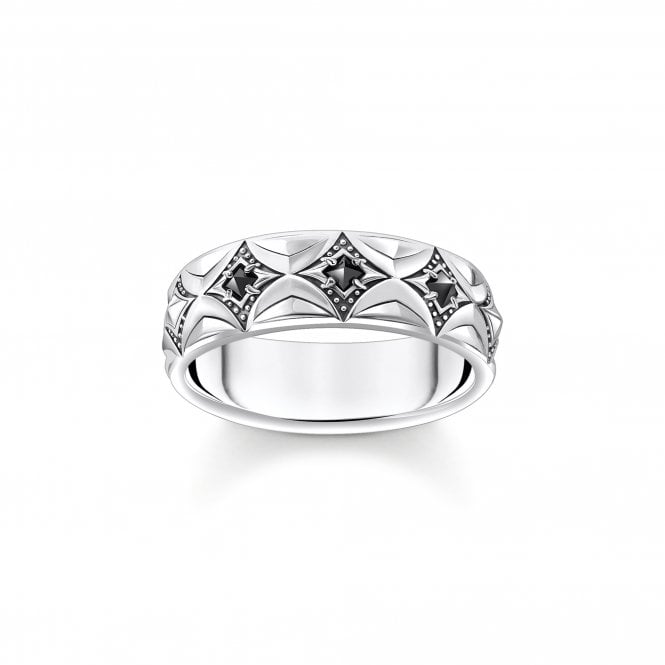 THOMAS SABO Rhombus Patterned Ring