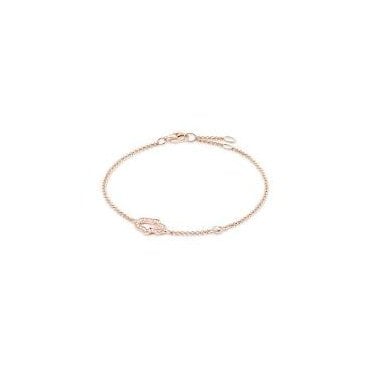 Rose Gold Plated Hand of Fatima Bracelet