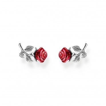 Rose Romance Ear Studs