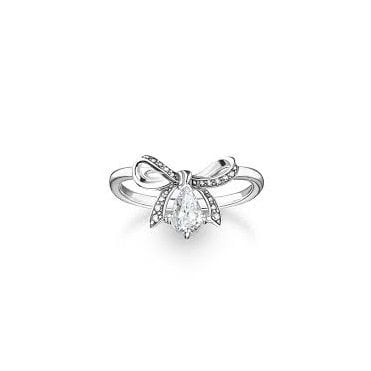 Silver Bow Ring