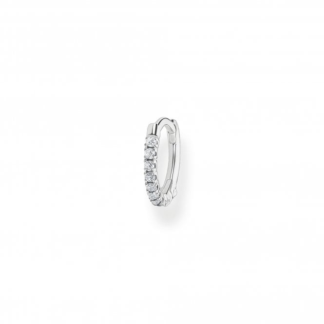 THOMAS SABO Single Hoop Earring w/Stones
