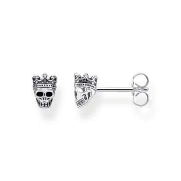 Skull King Ear Studs