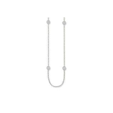 Sterling Silver CZ Necklace