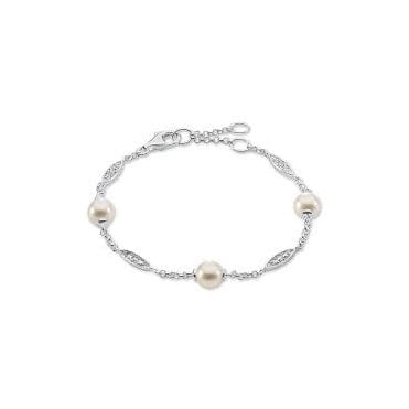 Sterling Silver Glam & Soul Pearl Bracelet
