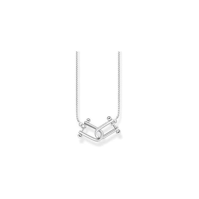 THOMAS SABO Sterling Silver Iconic Interconnect Necklace
