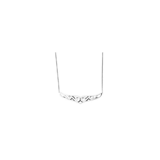 THOMAS SABO Sterling Silver Rebel at Heart Necklace