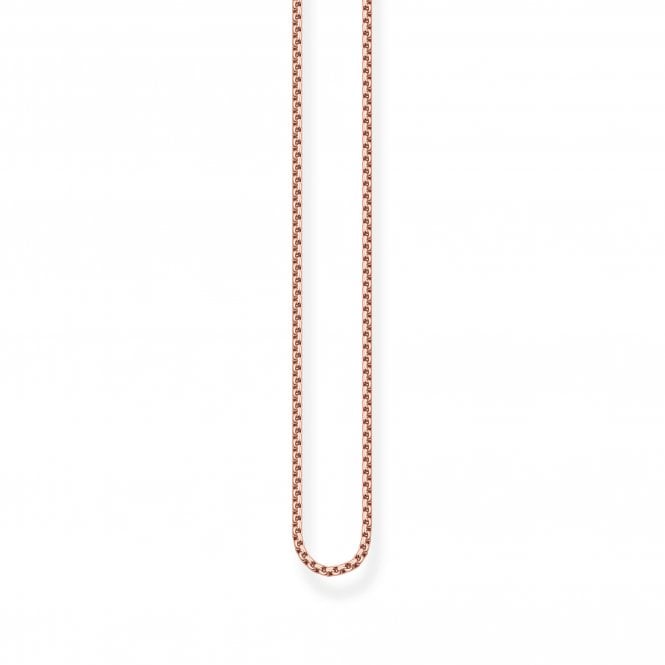 THOMAS SABO Sterling Silver Rose Gold Plated Venezia Chain